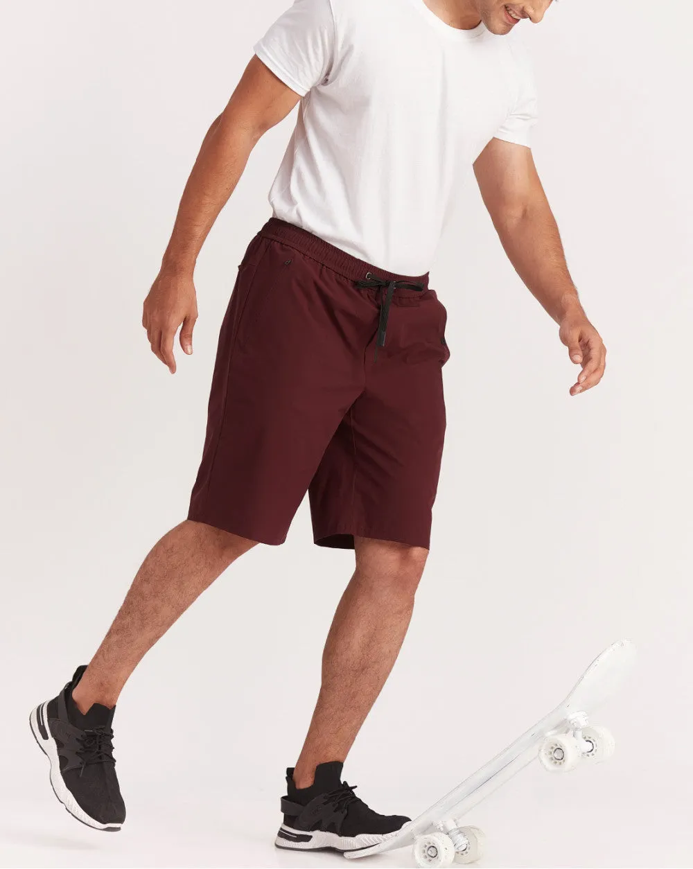 Active Shorts - Maroon