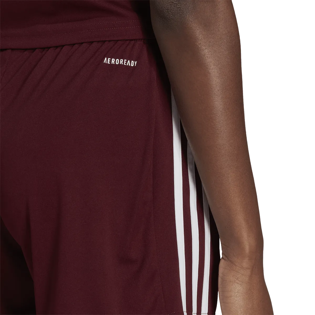 adidas Women’s Squadra 21 Shorts GN8085 MAROON/WHITE