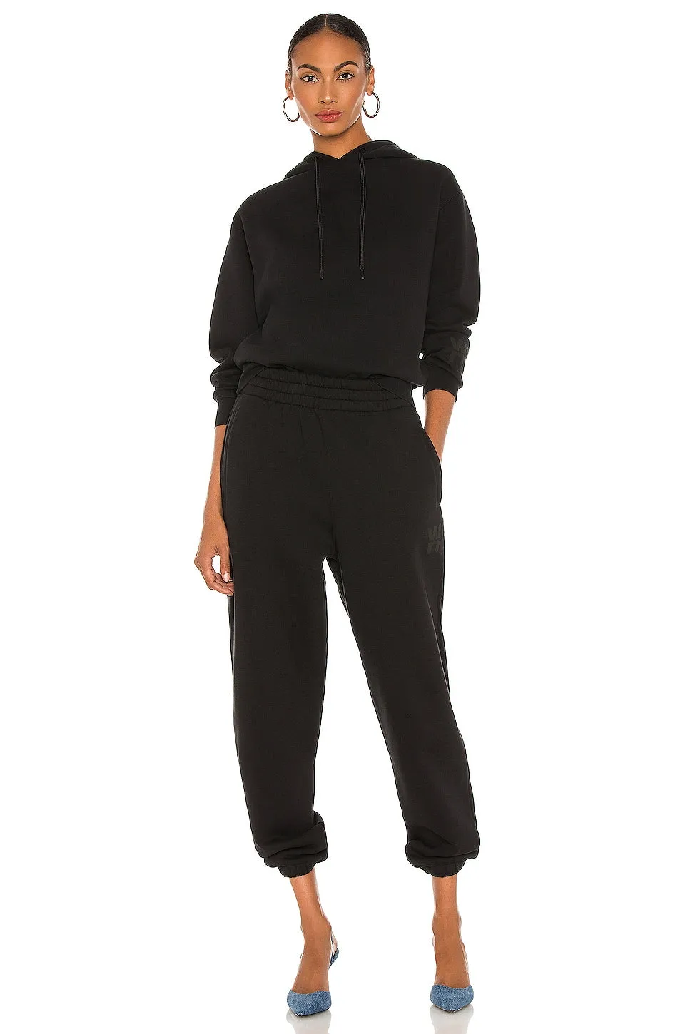 Alexander Wang Foundation Terry Classic Sweatpant, black