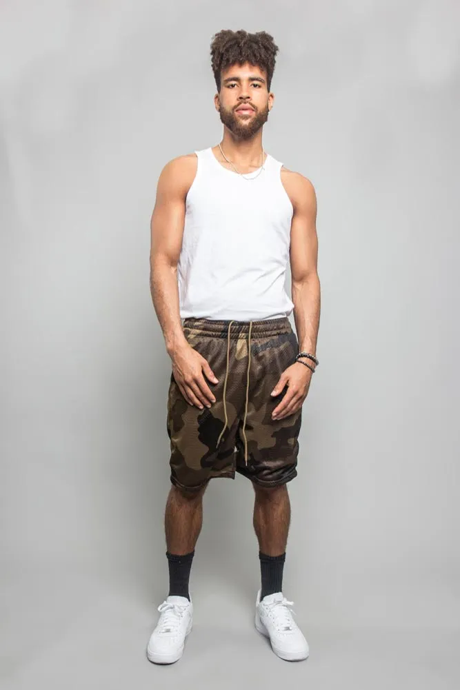 Basic Mesh Basketball Shorts