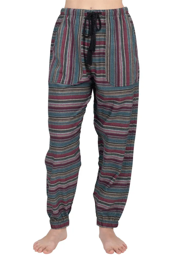 Beachy Boho Stripe Studio Pants