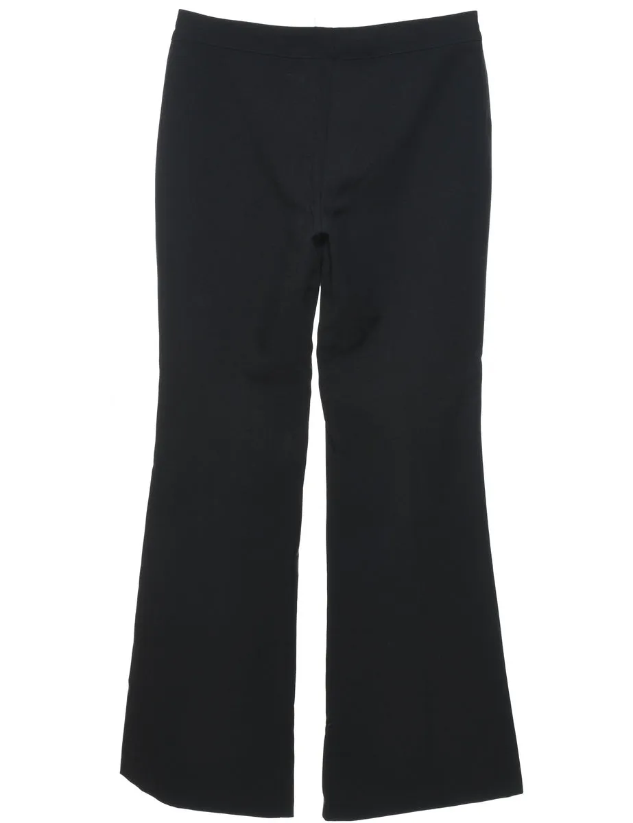 Black Classic Casual Trousers - W32 L31