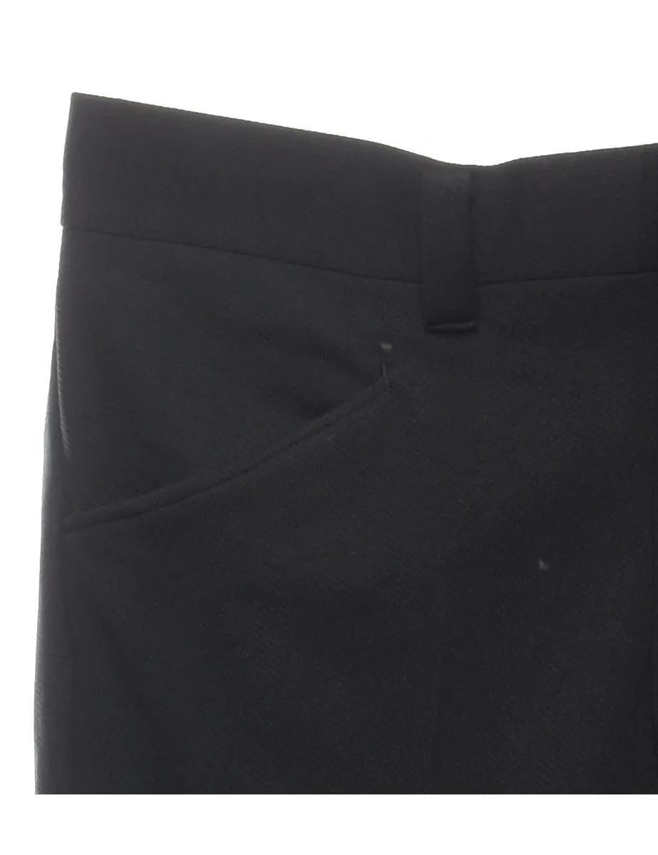 Black Classic Trousers - W34 L30