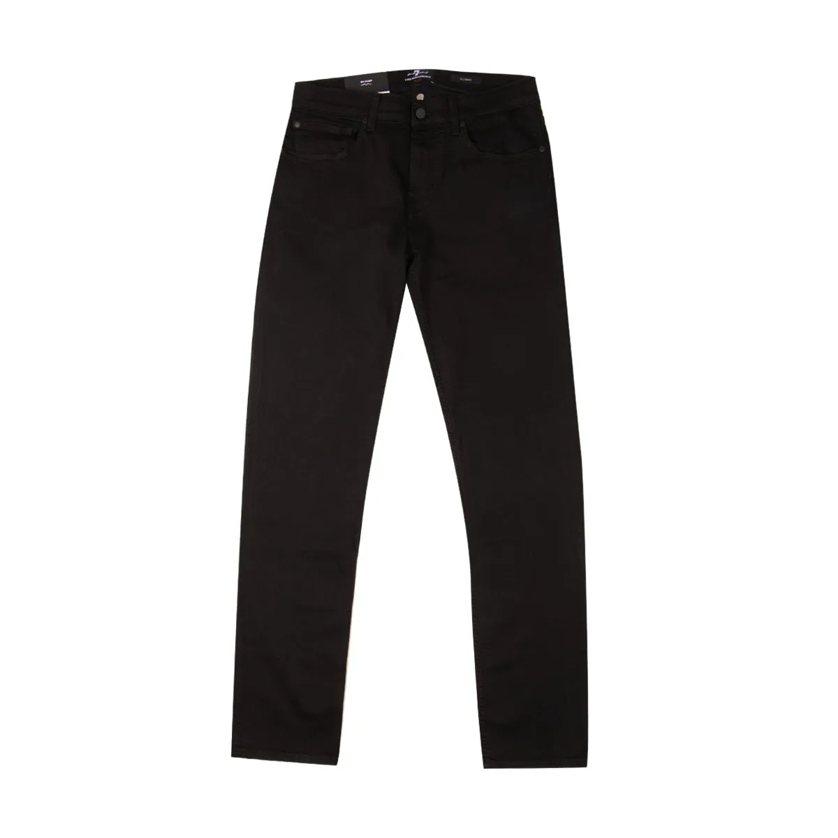 Black Slimmy Slim Straight Jeans