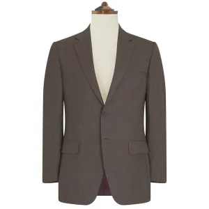 Cambridge Brown and Blue Birdseye Check Suit