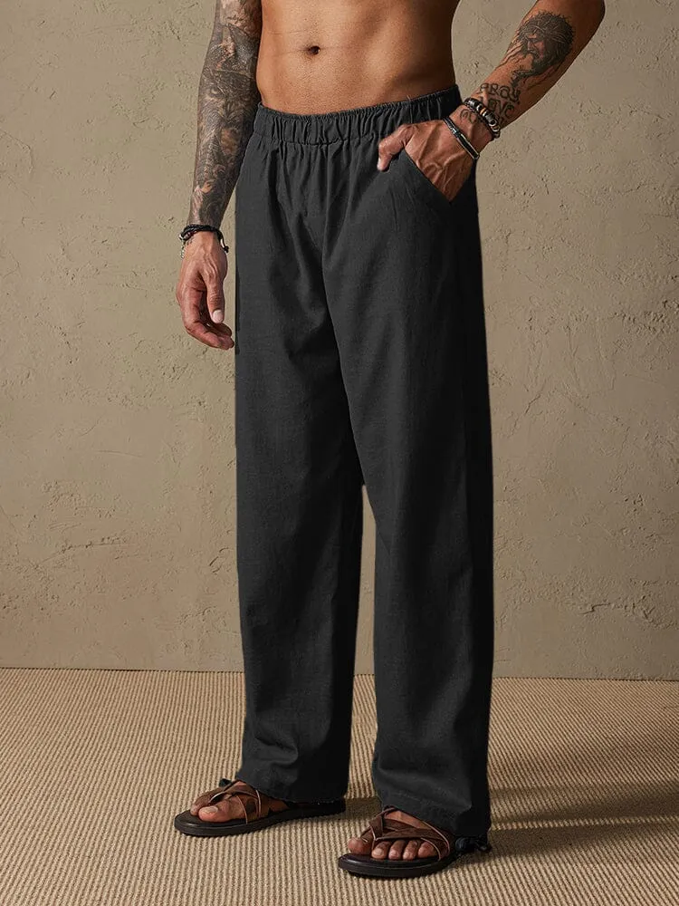 Casual Loose Style Beach Pants