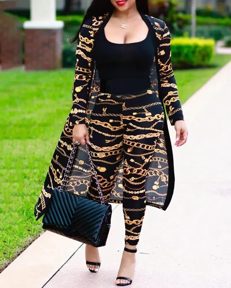 Casual Style African Dress Pantsuit