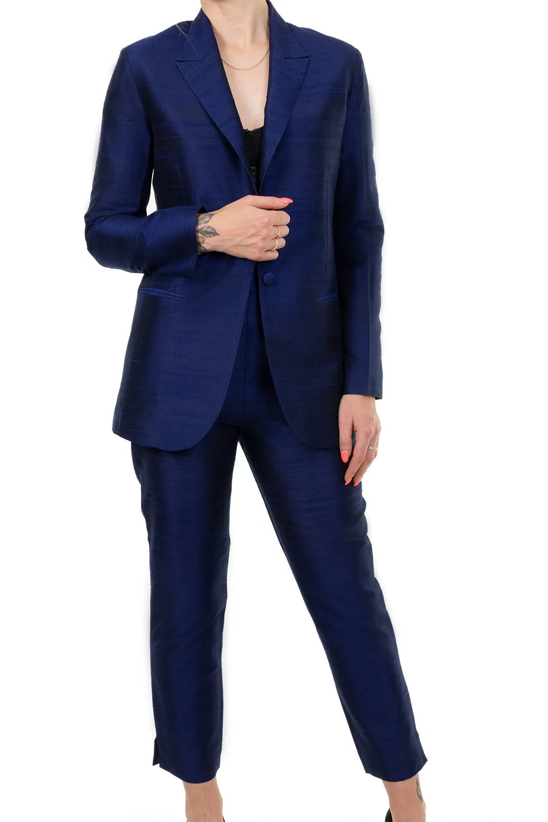 Classic Blazer in Midnight Blue