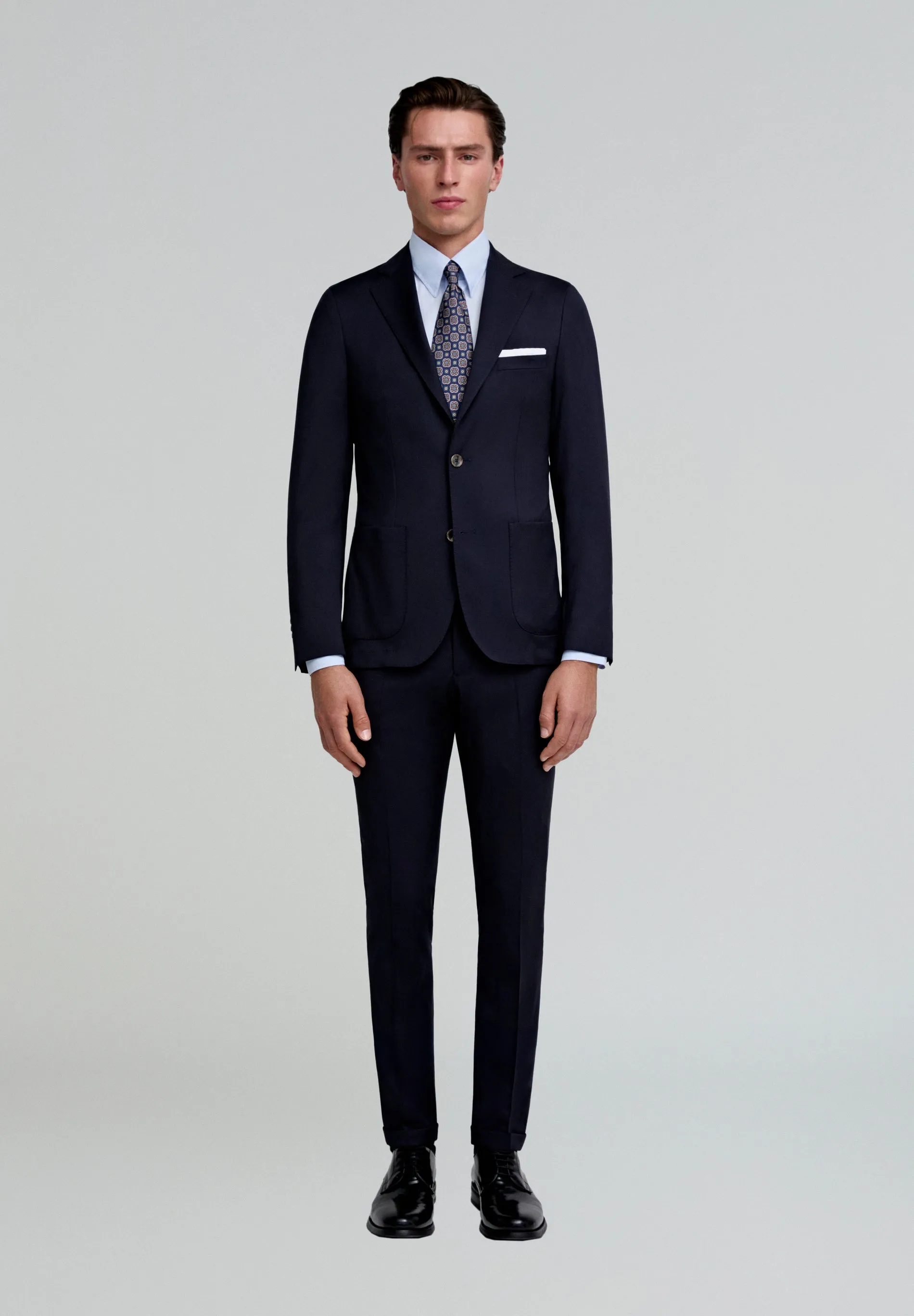 CLASSIC BLUE WOOL SUIT