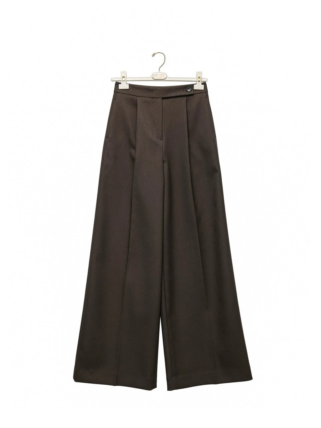 CLASSIC WIDE PLEATED PALAZZO PANTS