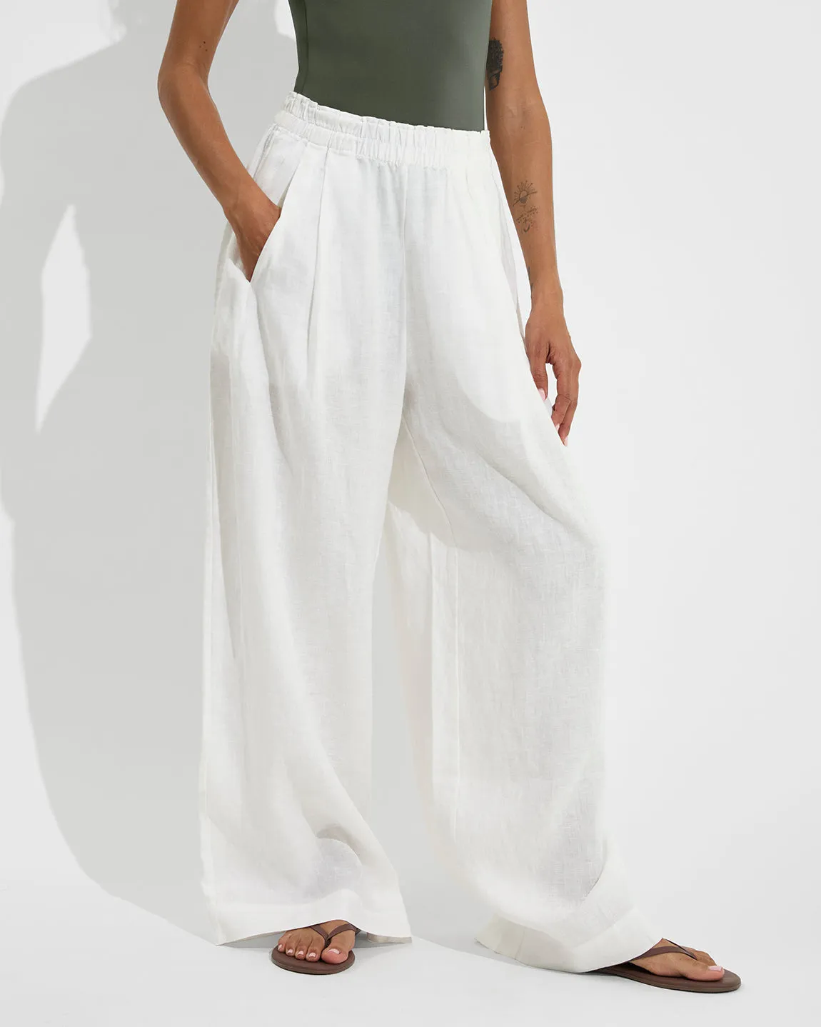 Coastal Pant - Coconut