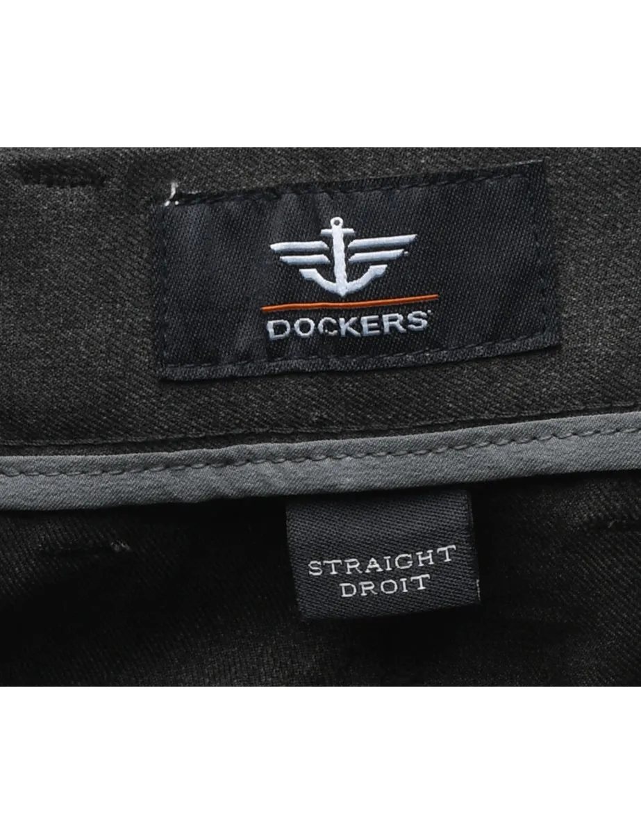 Dockers Classic Grey Trousers - W38 L32