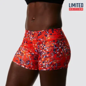 Double Take Booty Short (Fiery Floral)