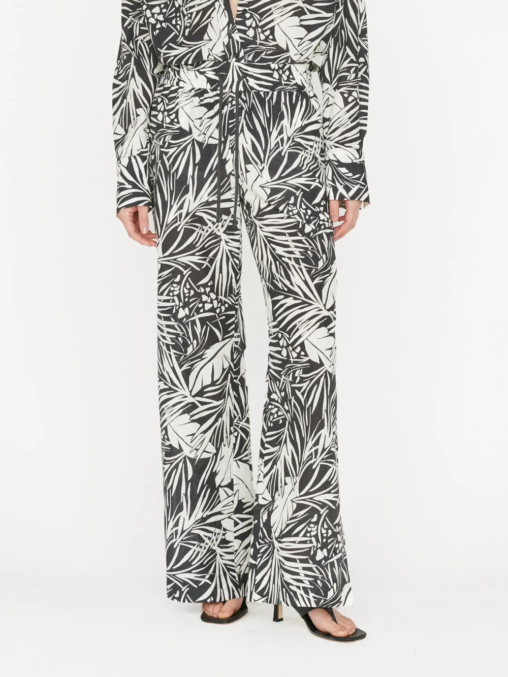 Drawstring Lounge Pant -- Noir Multi