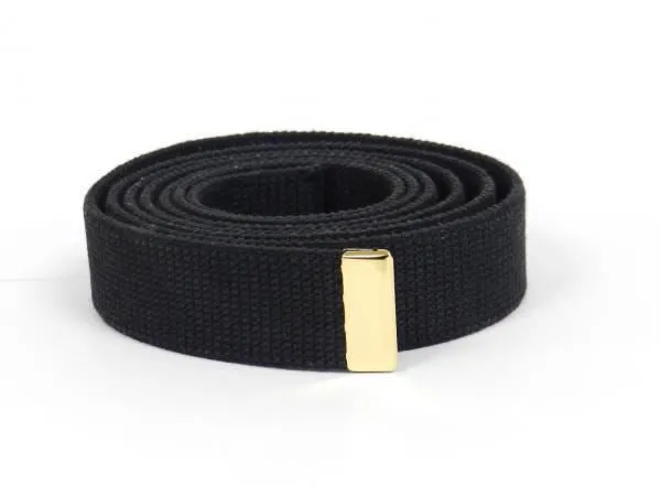 Dress Belt w- Lacquer Polished Tip - Female 50"