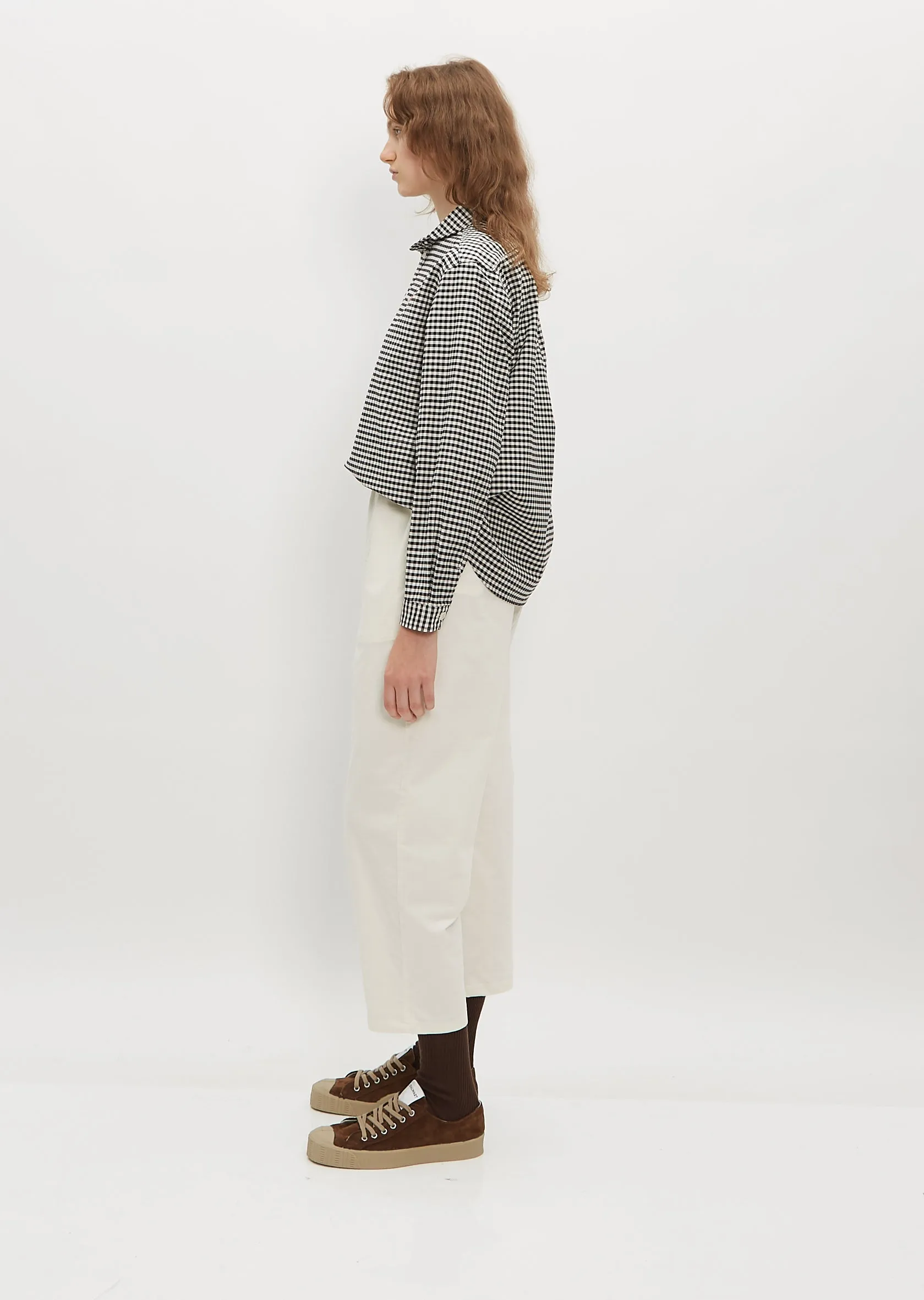 Easy Cotton Pants — Oyster