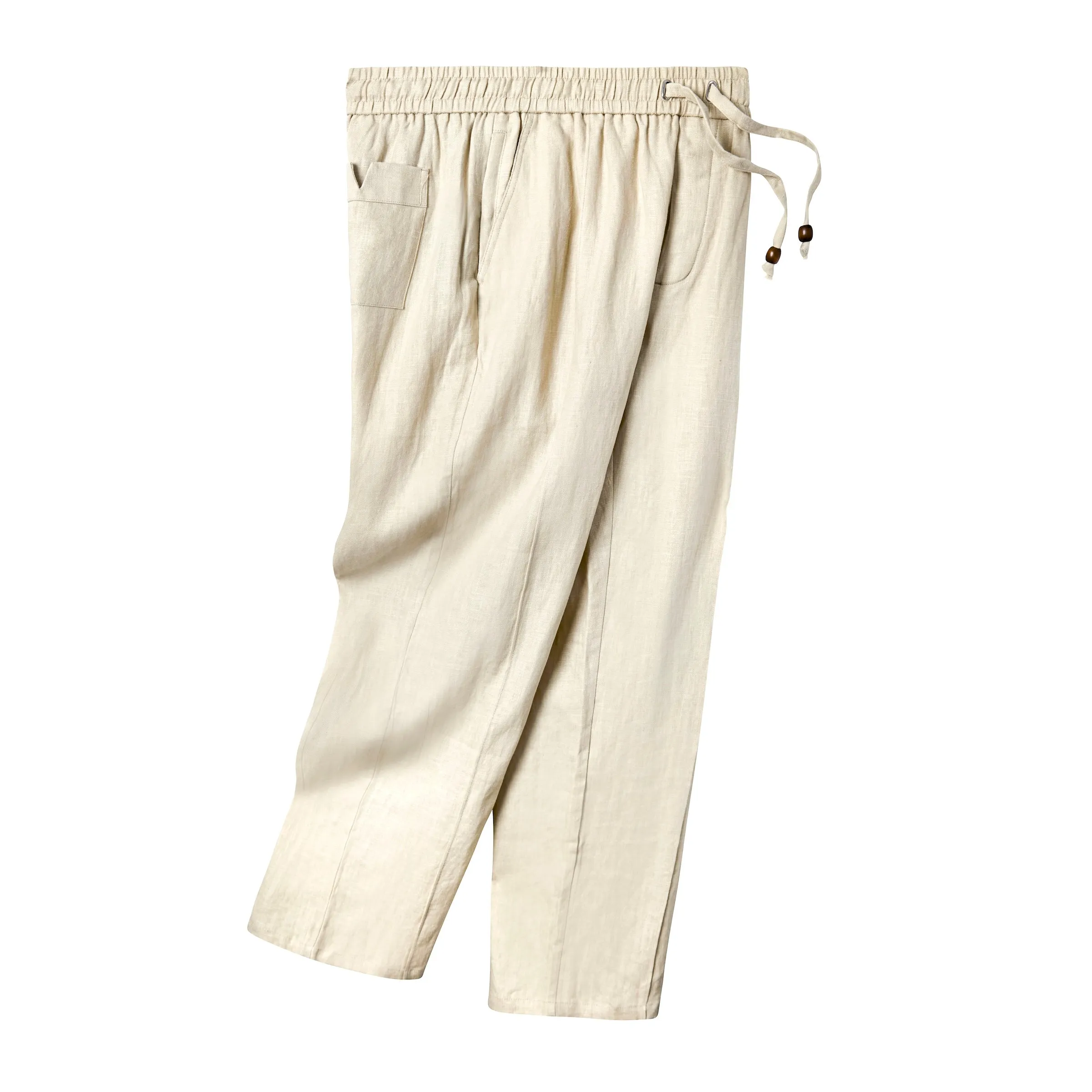 Easy-Going Pants (Sand Linen)