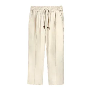 Easy-Going Pants (Sand Linen)