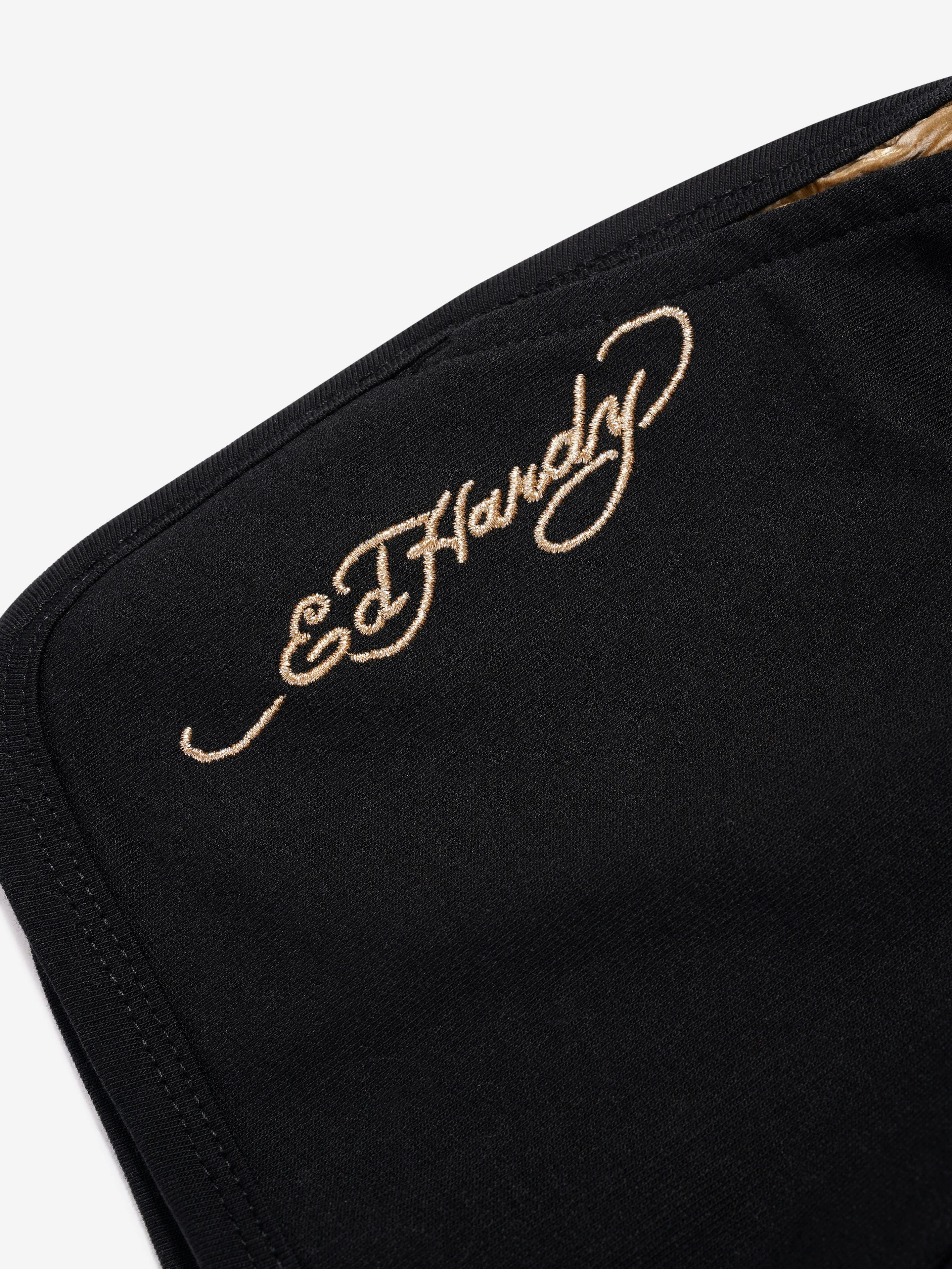 ED Hardy Girls Gold Label Shorts in Black