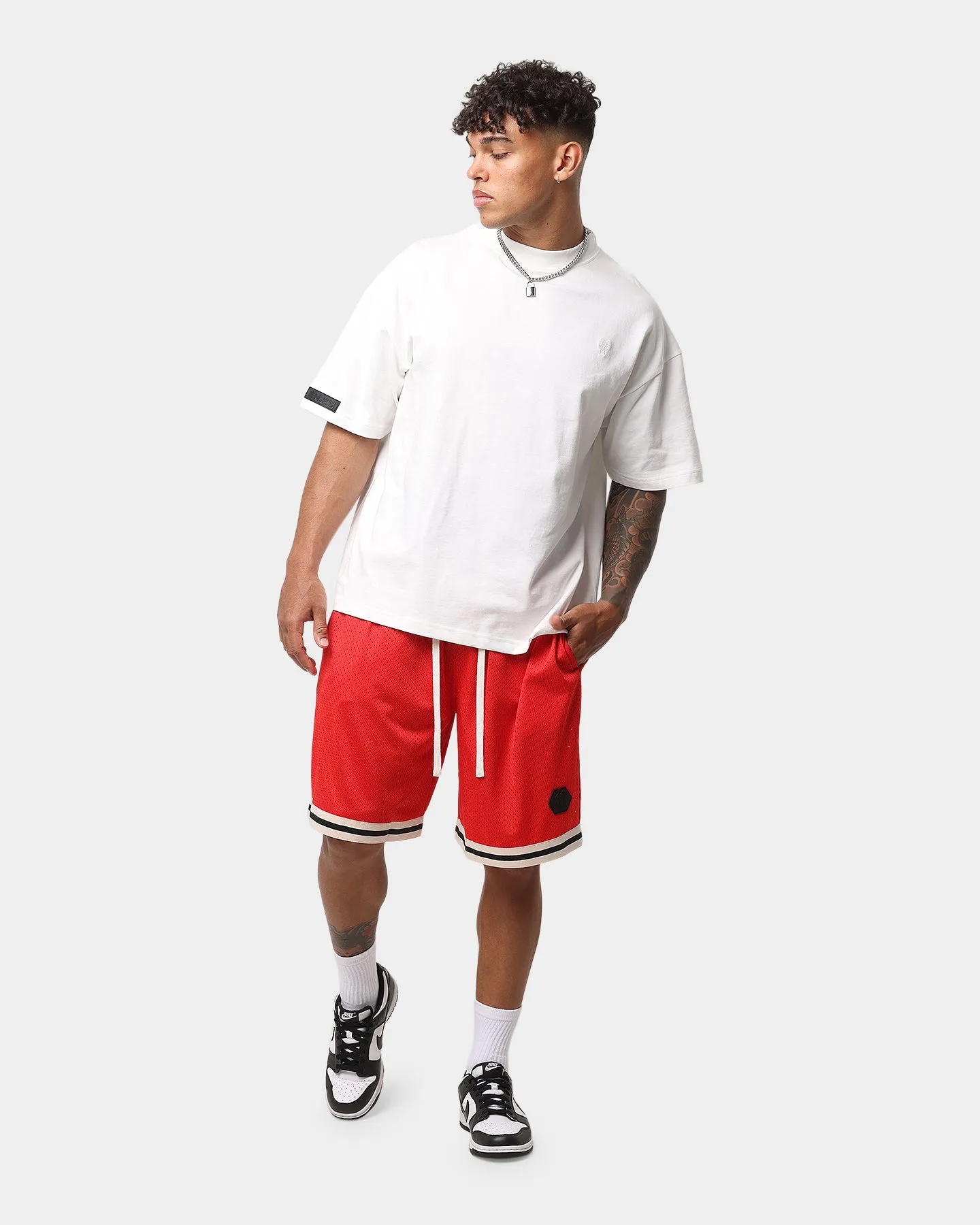 EN ES Team Basketball Shorts Red