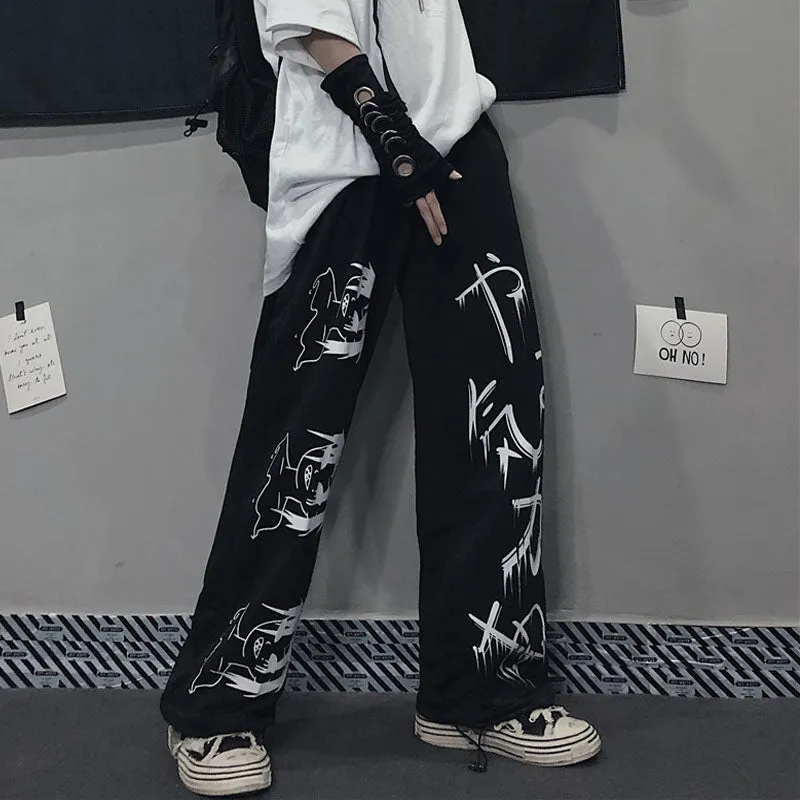 Harajuku style casual pants KF81565