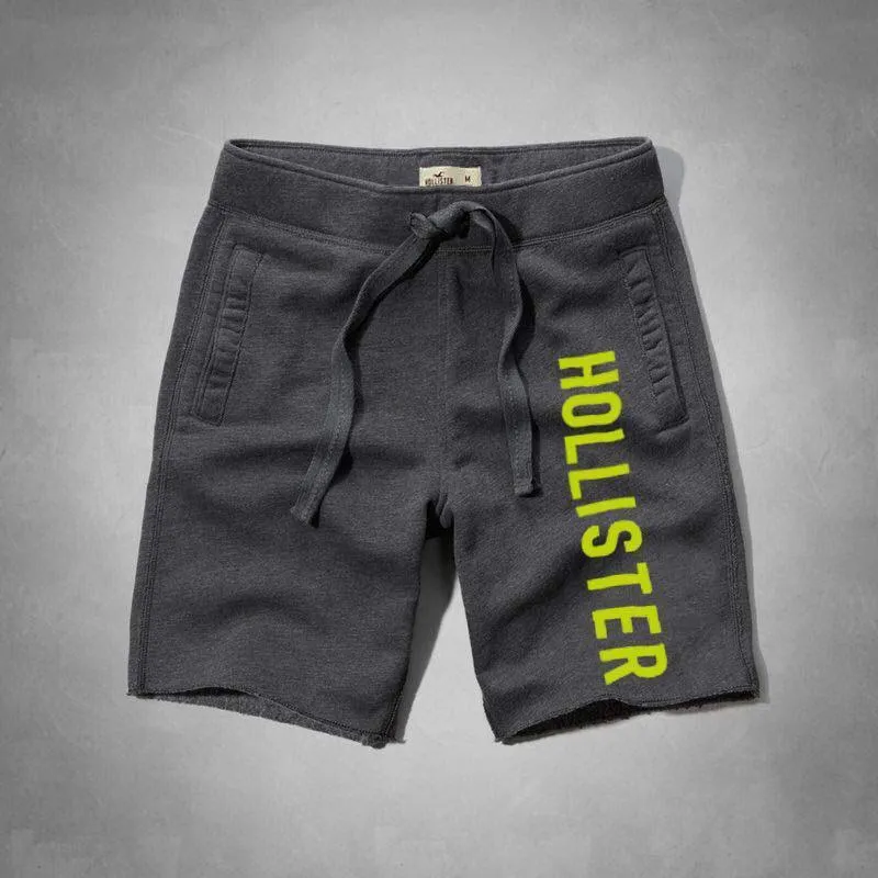 Holisters Classic Men's Jogger Ash  With Yellow  Short