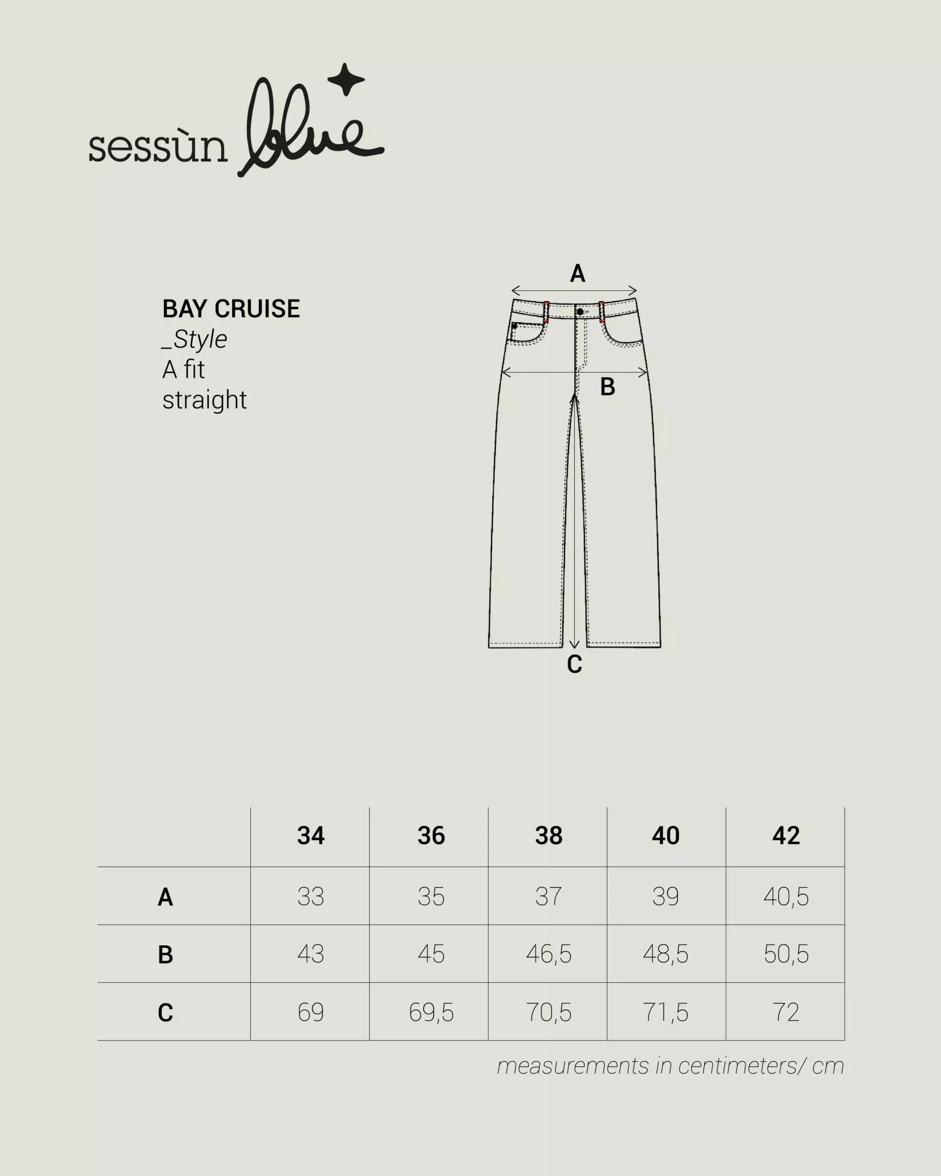 Jeans Bay Cruise Melody-Blue