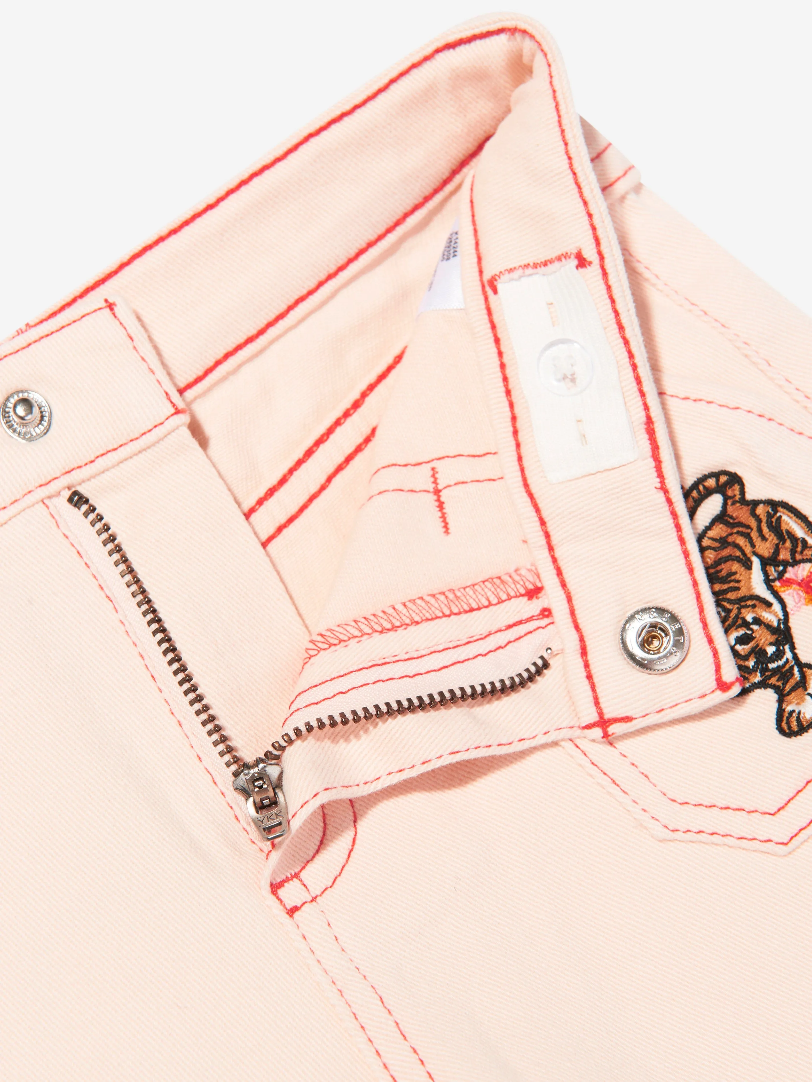 KENZO Girls Tiger Shorts in Pink