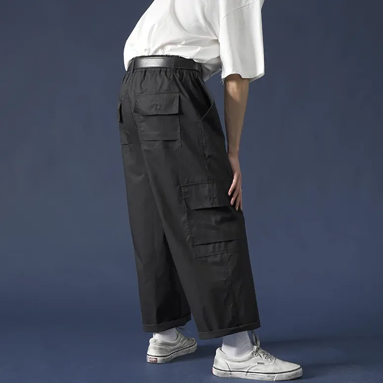 [Korean Style] 3 Color Casual Cargo Pants