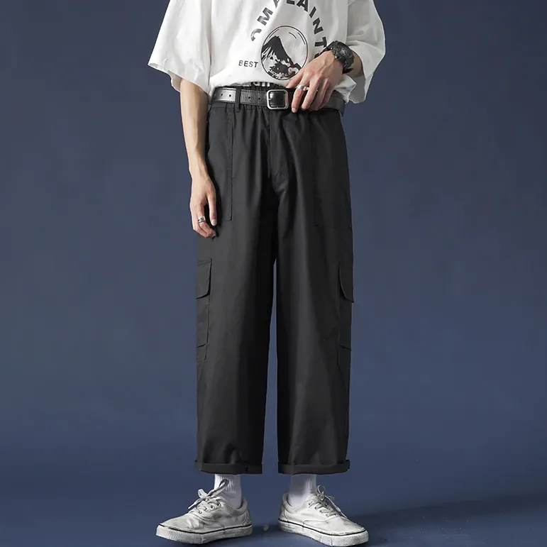 [Korean Style] 3 Color Casual Cargo Pants