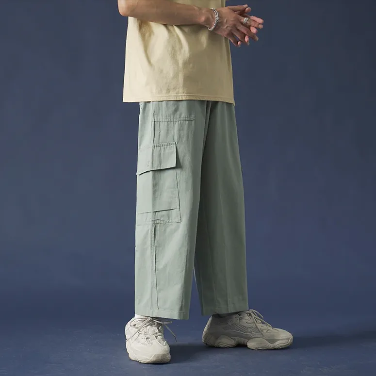 [Korean Style] 3 Color Casual Cargo Pants