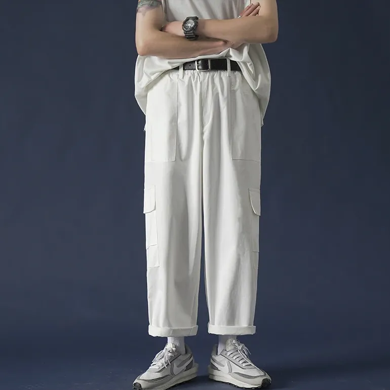 [Korean Style] 3 Color Casual Cargo Pants