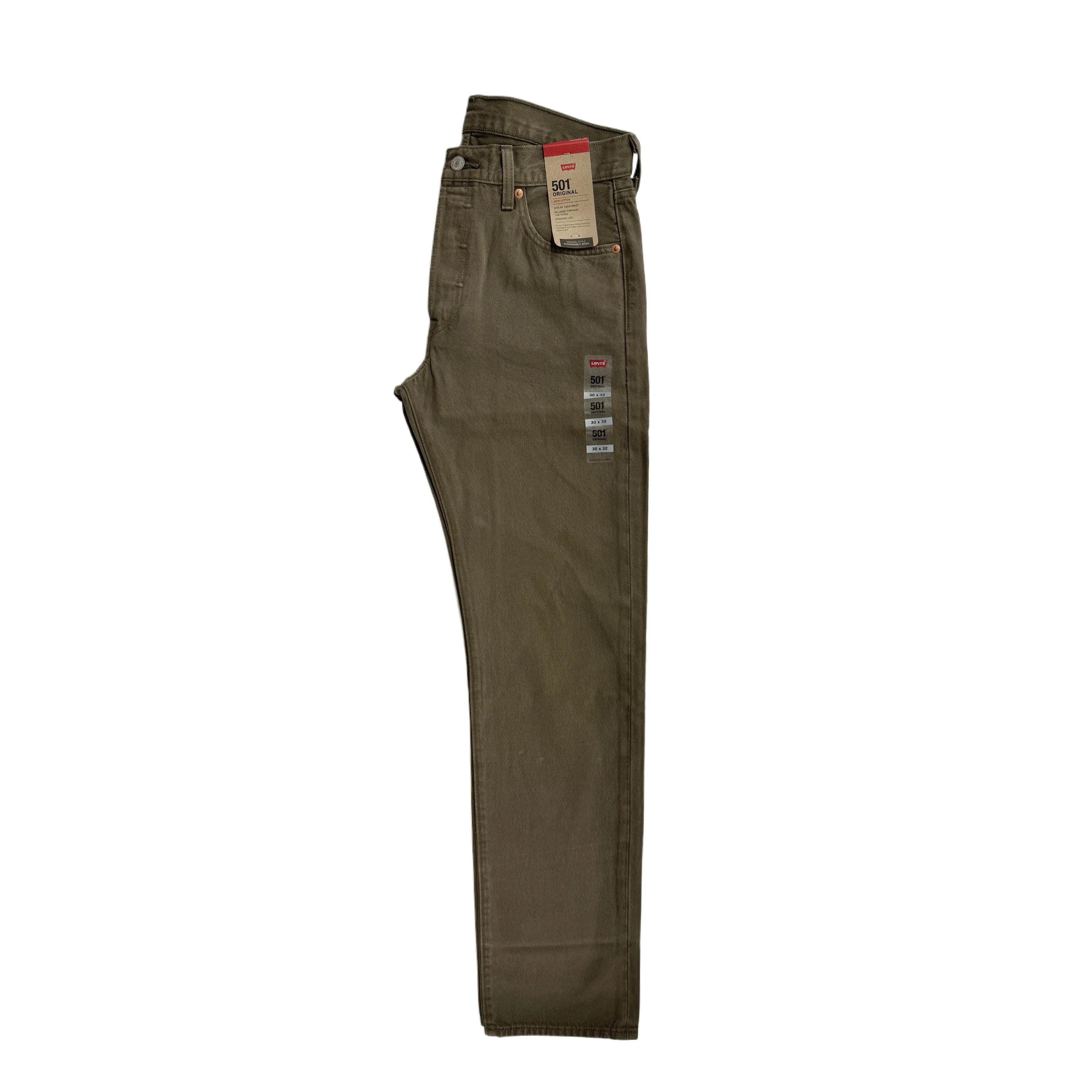 Levi's 501 Washed Olive - 3534