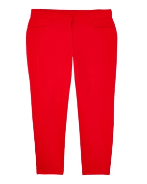 Madalena Ankle Pant | Red