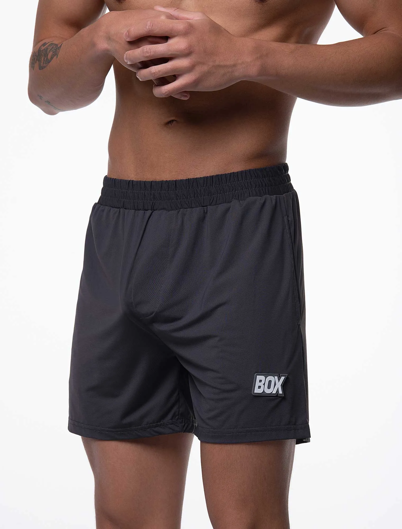 Mesh Football Shorts - Defence Grey