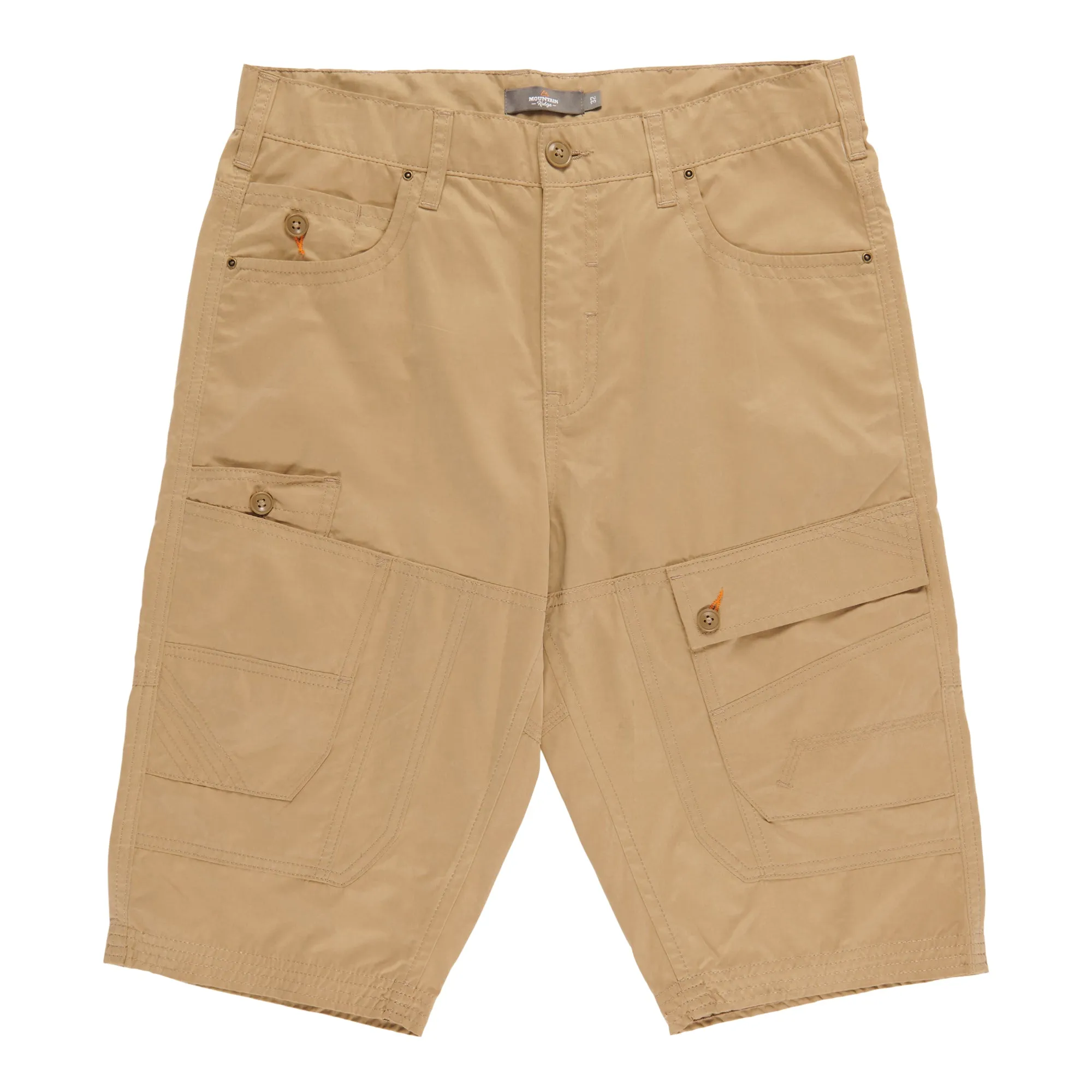 Mountain Ridge Men's Long Cargo Shorts