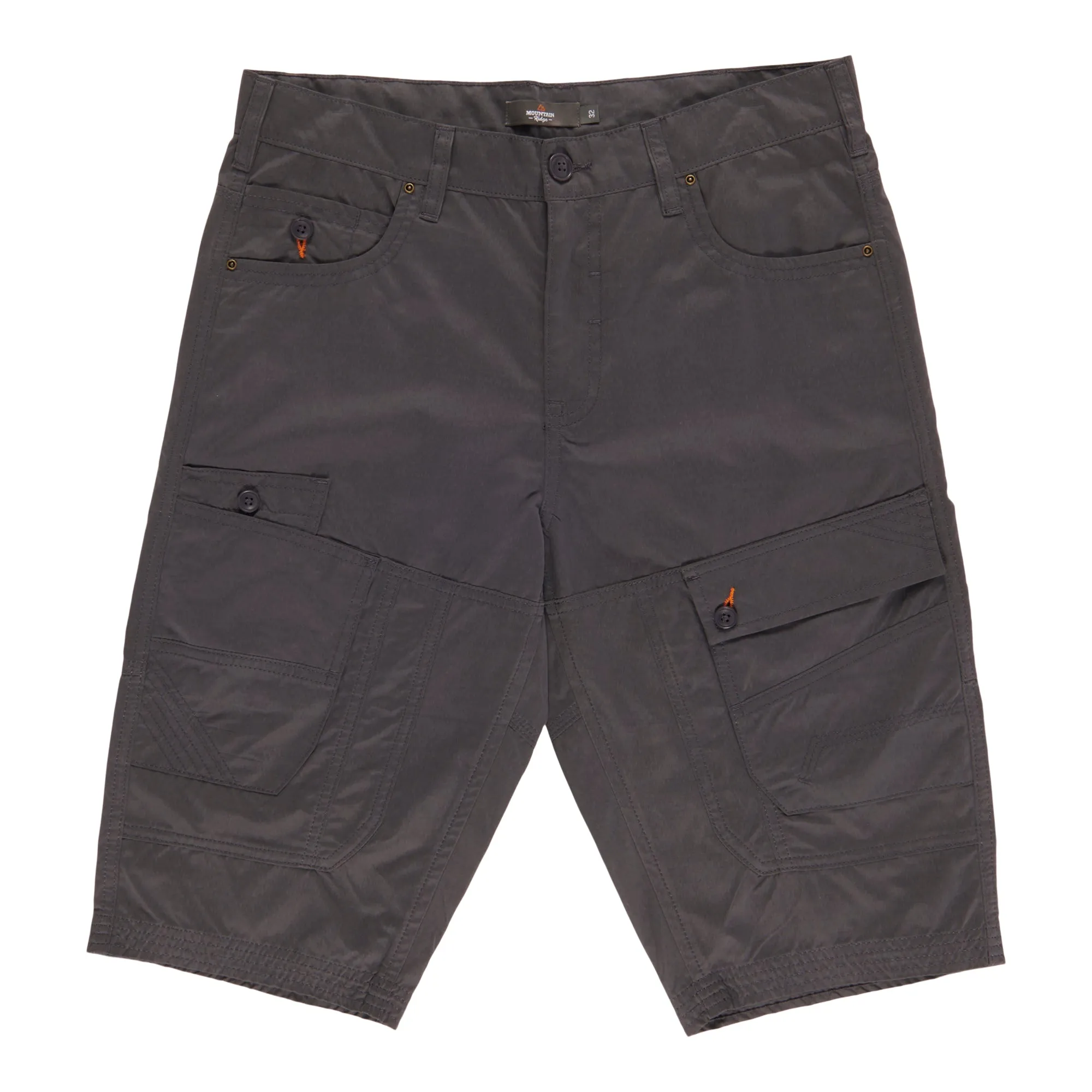 Mountain Ridge Men's Long Cargo Shorts