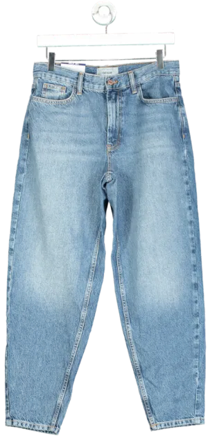 New Look Light Blue Barrel Leg Jean UK 8