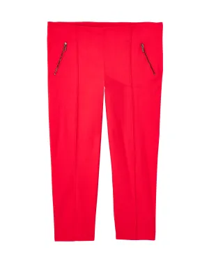 Nicky Cropped Pant | Magenta