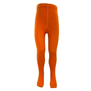 Orange Kids' Block Colour Tights