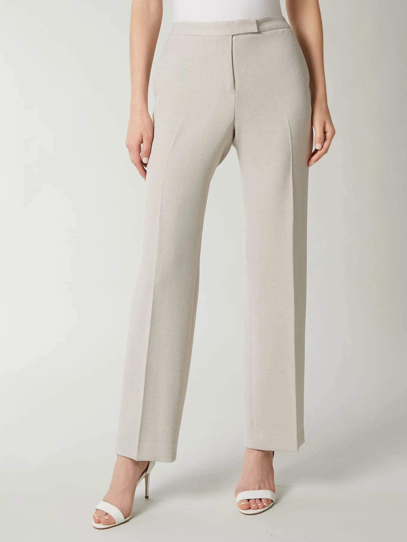 Petite Joan Pant, Iconic Pebble Crepe