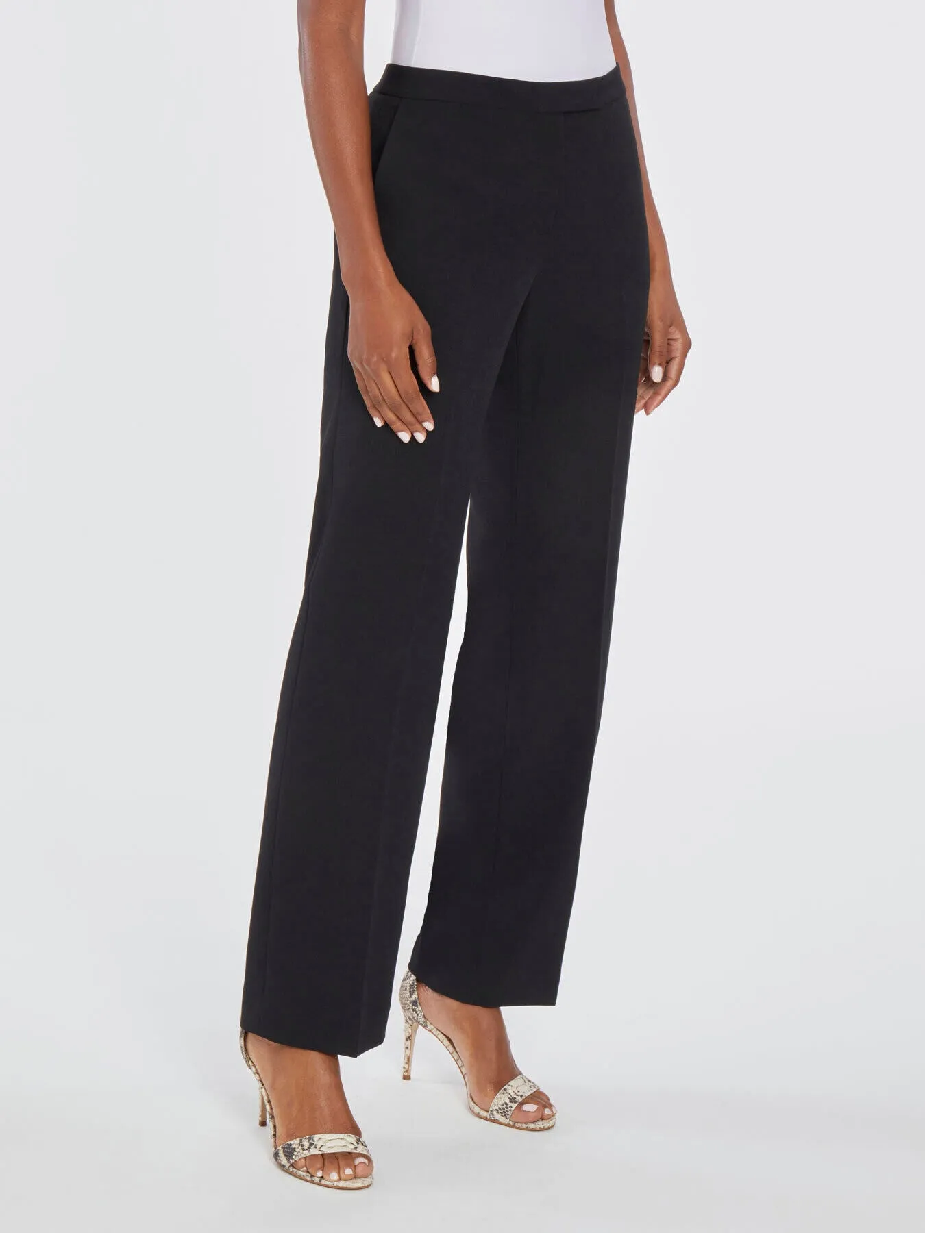 Plus Joan Pant, Iconic Stretch Crepe