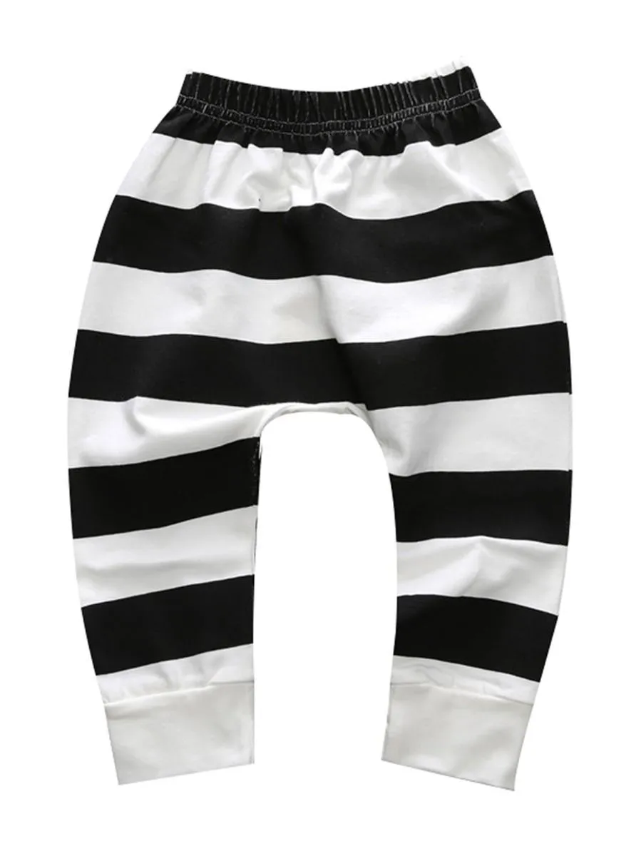 Printed Casual Pants Spring Summer Pants Infant Boys Girls