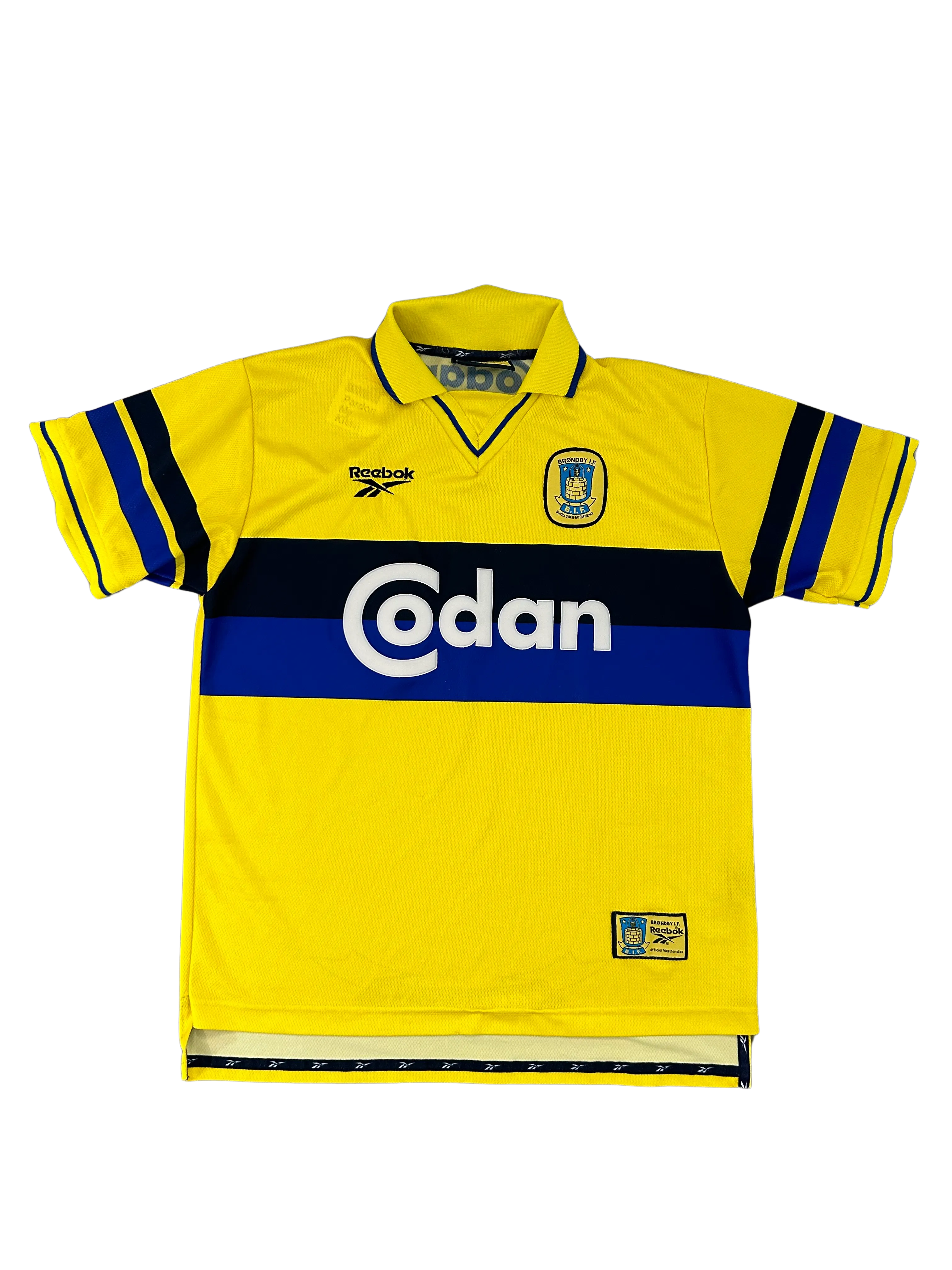 Reebok - Bröndby IF 1998/00 Home Football Shirt