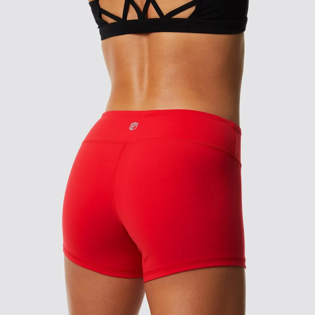 Renewed Vigor 2.0 Booty Short (Red)