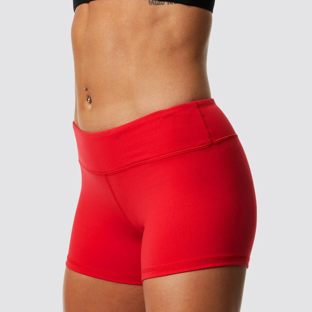 Renewed Vigor 2.0 Booty Short (Red)