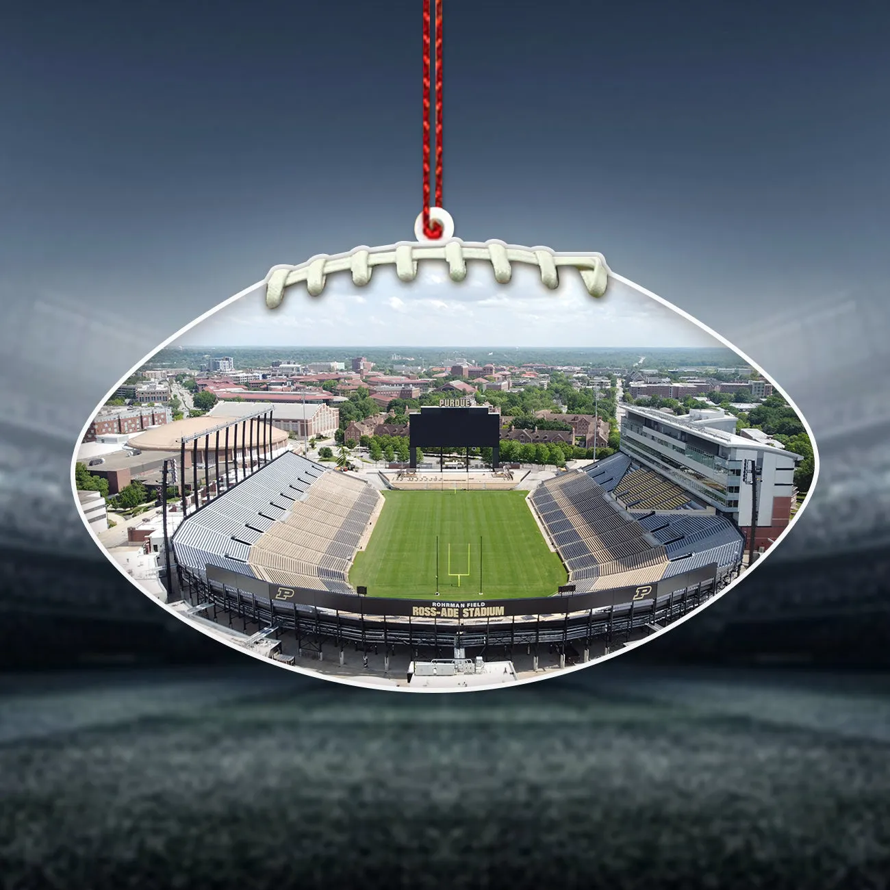 Ross–Ade Stadium- Purdue Boilermakers Football Acrylic Hanging Decorations Christmas Gifts Christmas Tree Ornaments