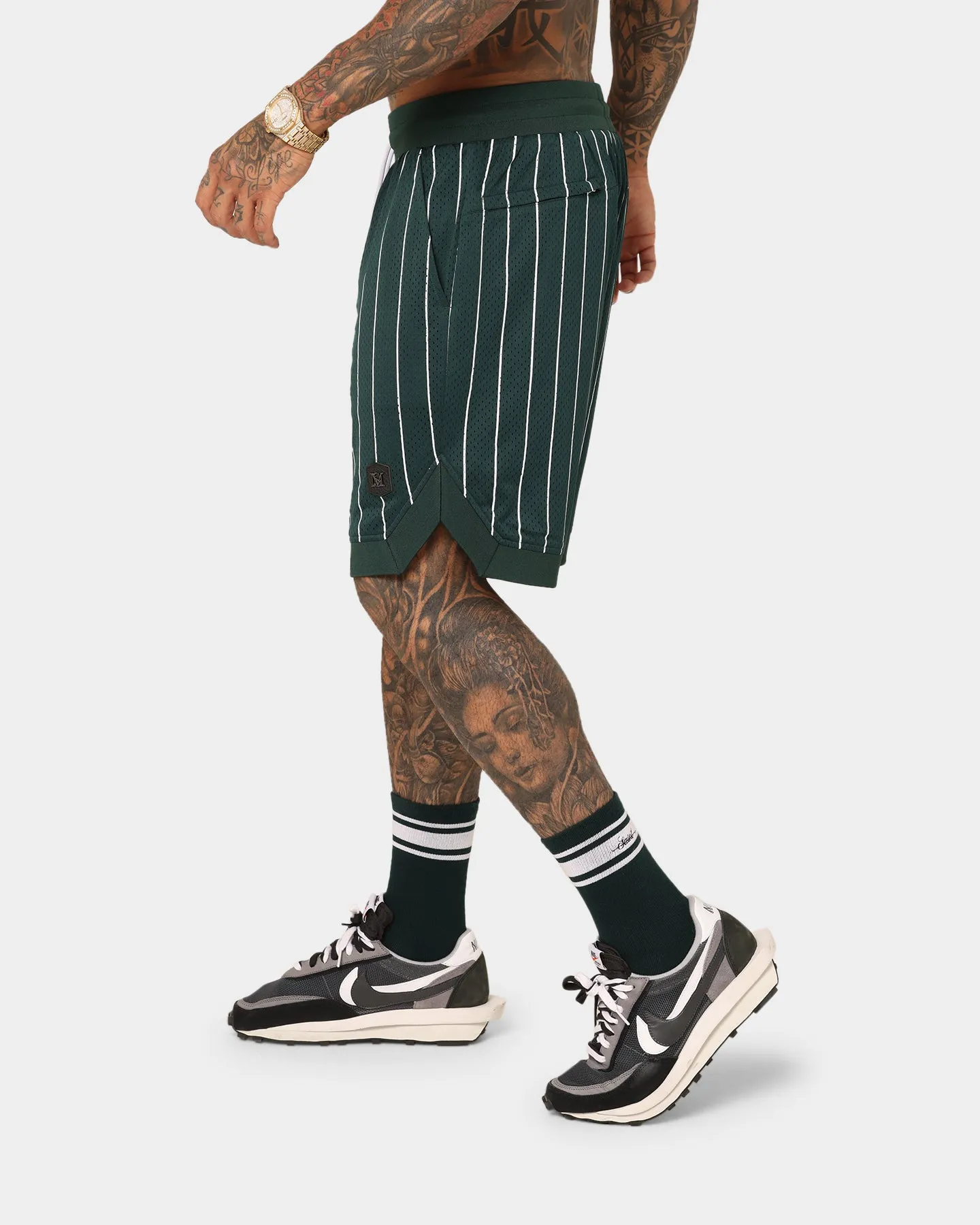 Saint Morta Exhibition Basketball Shorts Stadium Green