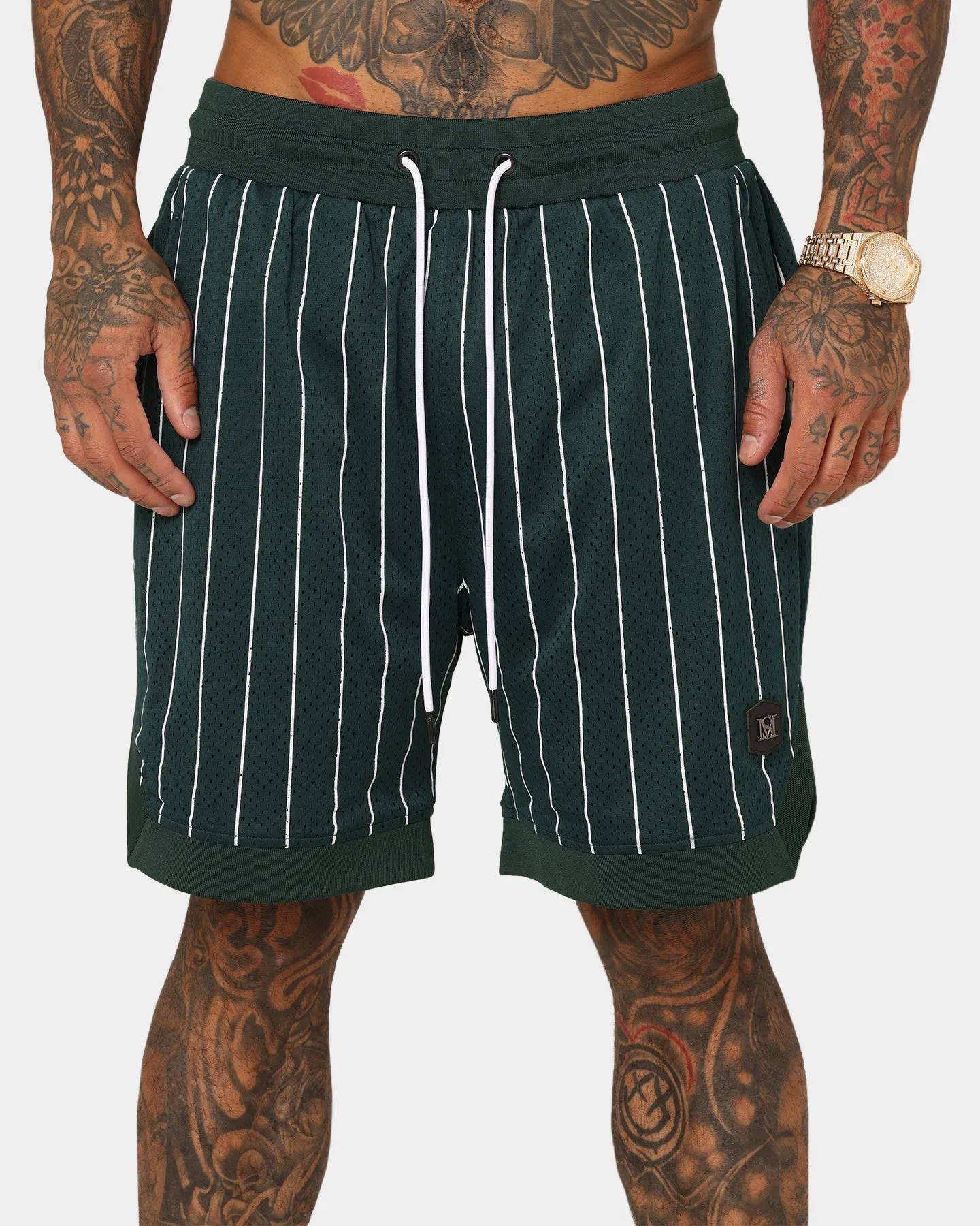 Saint Morta Exhibition Basketball Shorts Stadium Green