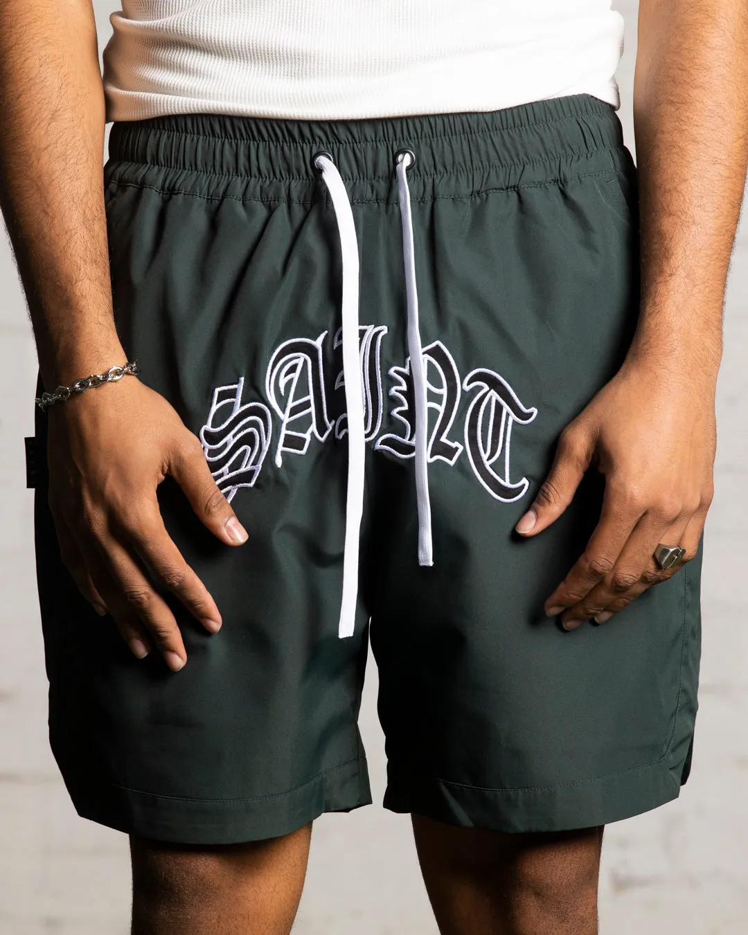 Saint Morta Lucius Basketball Shorts Stadium Green